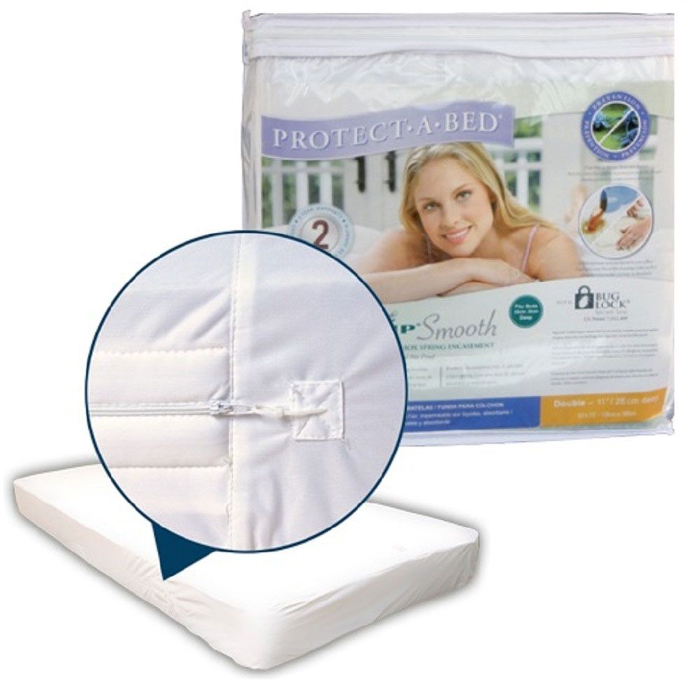 protector para la cama contra las chinches